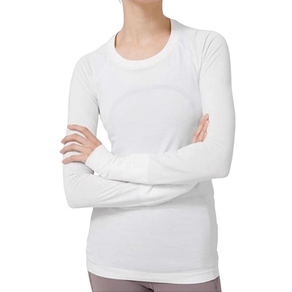 LULULEMON ATHLETICA Swiftly Tech Long Sleeve Top Size 6 - Picture 1 of 4